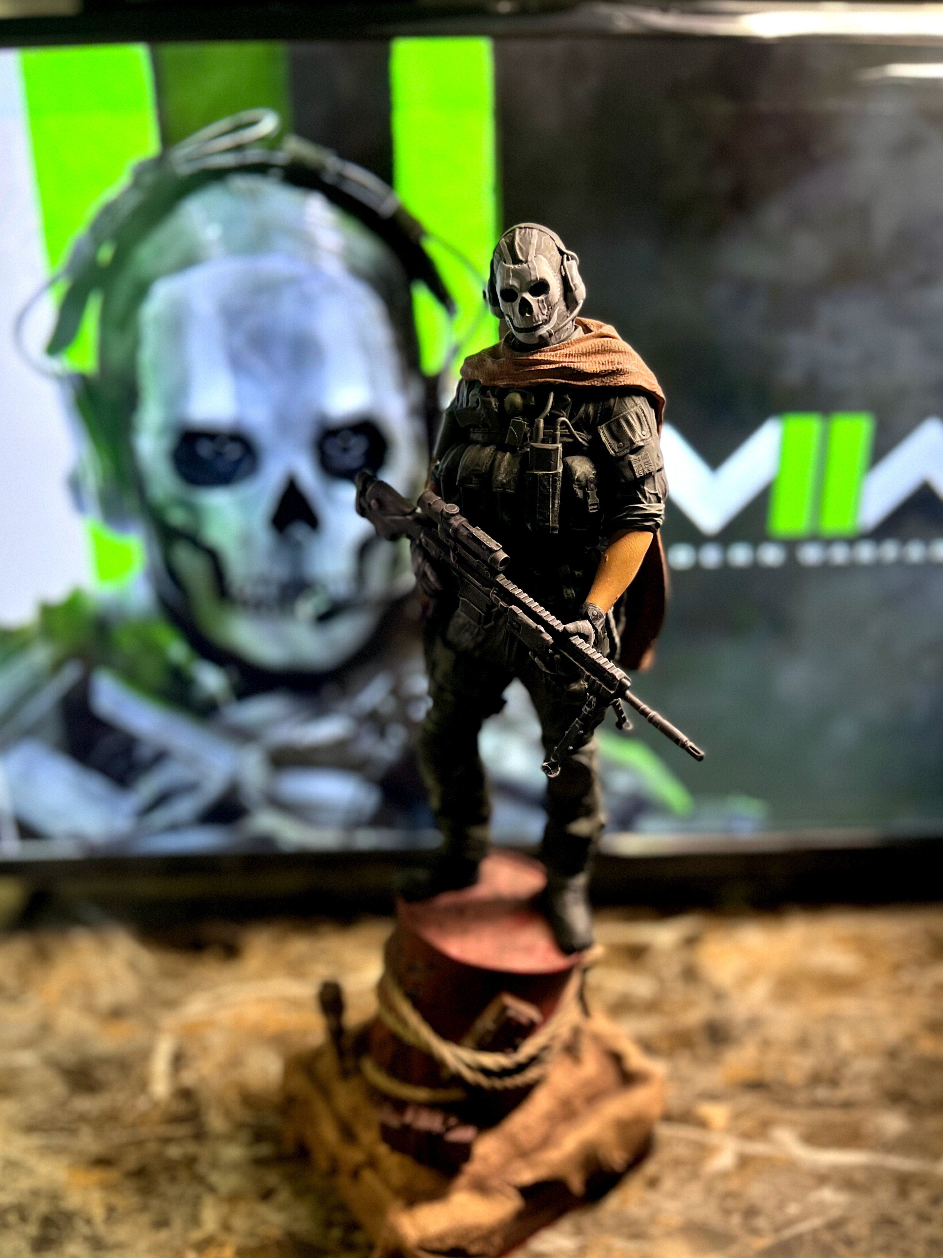 فیگور گوست از بازی کالاف دیوتی(call of duty)سفارشی