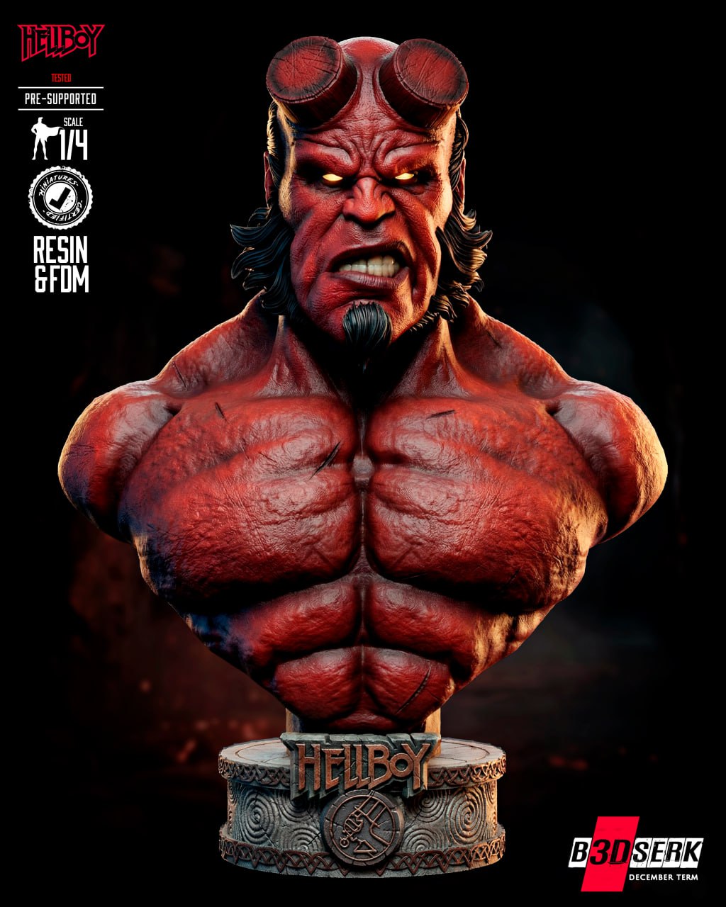 فیگور hell boy پسر جهنمی